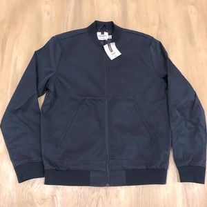 Topman Men’s Bomber Jacket - Navy